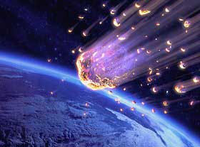 ¡Que viene el meteorito!